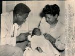 1947-62 Jackie Robinson Brooklyn Dodgers "The Sporting News Collection Archives" Original Photos (Sporting News Collection Hologram/MEARS Photo LOA) - Lot of 3