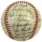 1962 Houston Colt .45s Team Signed Baseball First Season With Rare Jim Umbricht Auto 27 Sigs. - JSA 