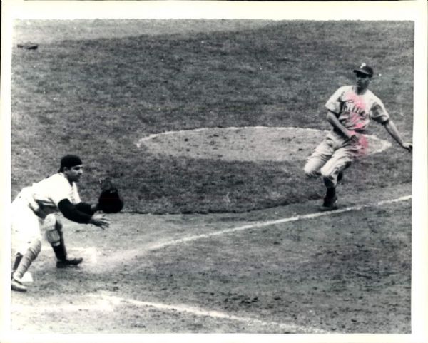 1950 Yogi Berra New York Yankees "SPORT Magazine Collection Archives" Modern Prints (MEARS Photo LOA) - Lot of 2