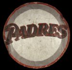 1980s to Early 90s San Diego Padres Batting Circle - 67" In Diameter