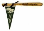 1930s Gabby Hartnett Chicago Cubs Mini-Bat and Mini-Pennant 