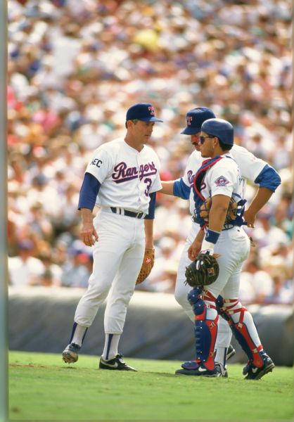 1993 Nolan Ryan Texas Rangers "The Sporting News" Original Full Color Negative Slides (The Sporting News Collection/MEARS Auction LOA) - Lot of 12
