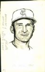 1906-68 Phiadelphia / Kansas City / Oakland Athletics The Sporting News Collection Archives Original Illustration Artwork (Sporting News Collection Hologram/MEARS LOA) Unique, 1:1 - Lot of 11