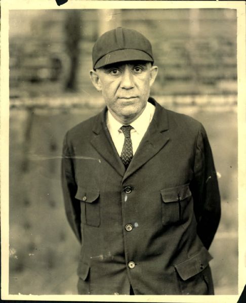 1920 Steamboat Johnson Umpire "The Sporting News Collection Archives" Original 7.5" x 9.5" Photo (Sporting News Collection Hologram/MEARS Photo LOA)