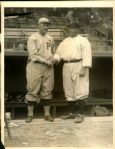 1923 Art Fletcher Wilbert Robinson "The Sporting News Collection Archives" Original 6.5" x 8.5" Photo (Sporting News Collection Hologram/MEARS Photo LOA)