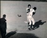 1973 Pete Rose Bud Harrelson Brawl "The Sporting News Collection Archives" Original Photo (Sporting News Collection Hologram/MEARS Photo LOA)