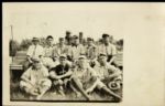 1910 Vintage Baseball Postcard