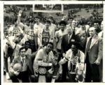 1964-68 John Wooden UCLA Bruins The Sporting News Collection Archives Original 8 x 10 Photo (Sporting News Collection Hologram/MEARS Photo LOA) - Lot of 4