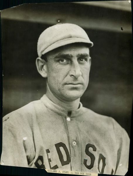 1913 Garland Stahl Boston Red Sox Charles Conlon "TSN Collection Archives" 8" x 10" Print (Sporting News Collection Hologram/MEARS Photo LOA)