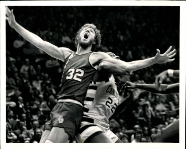1976-78 Bill Walton Portland Trail Blazers "SPORT Magazine Collection Archives" Original Photos (MEARS Photo LOA) - Lot of 3