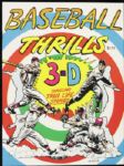 1990 Baseball Thrills 3-D Book With Glasses