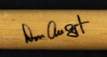 1990s Jim Gantner and Don August Milwaukee Brewers Signed Mini Bats - JSA - Lot of 2