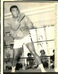 1971 Muhammad Ali Trains for Joe Frazier "The Chicago Sun-Times Collection Archives" Original Photo (Chicago Sun-Times Hologram/MEARS Photo LOA)
