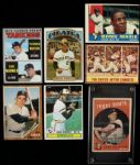 1959-83 Topps Baseball Collection w/ Roger Maris & Thurman Munson Rookies Mickey Mantle Card - Lot of 15