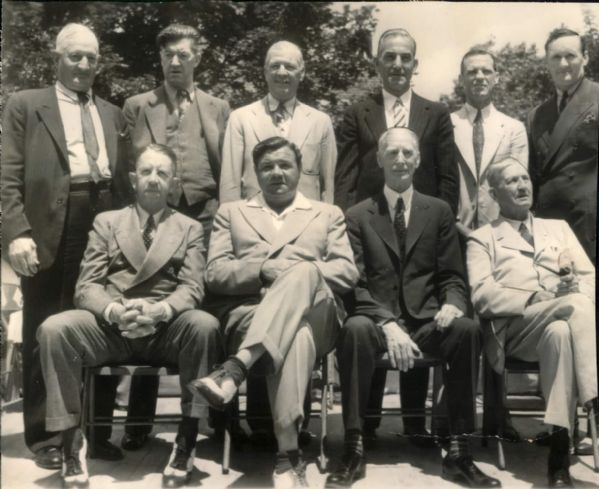 1939 Original Hall of Fame Induction Class "The Sporting News Collection Archives" Original Photo (Sporting News Collection Hologram/MEARS Photo LOA)