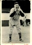 1938 Oscar Vitt Cleveland Indians "The Sporting News Collection Archives" Original Photo (Sporting News Collection Hologram/MEARS Photo LOA)