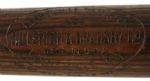 1922-26 Shoeless Joe Jackson Black Betsy H&B Louisville Slugger Professional Model Game Used Bat (MEARS A9) with provenance