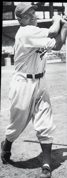 1942 Joe "Ducky" Medwick Brooklyn Dodgers "The Sporting News" Original 1" x 3" Black And White Negative (The Sporting News Collection/MEARS Auction LOA) 
