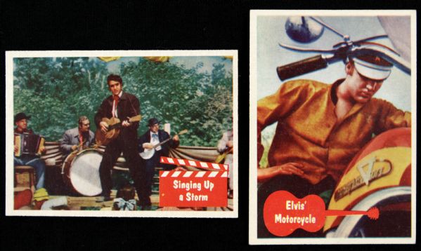 1956 Elvis Presley Topps Card - Lot of 2 