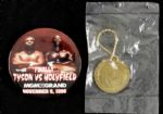 1997 Mike Tyson vs. Evander Holyfield Ear Bite Fight Two Tickets to Tyson vs. Holyfield I & Scorecards