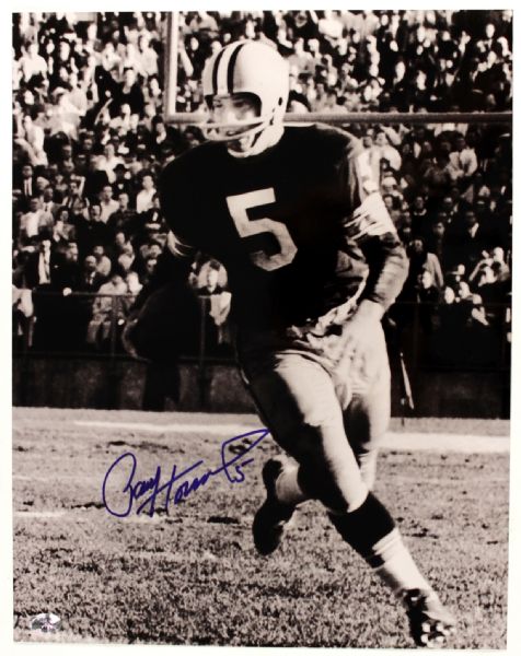 Paul Hornung Green Bay Packers Signed 11x14 Photo - JSA
