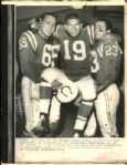 1959 Johnny Unitas Baltimore Colts "The Sporting News Collection Archives" Original Photo (Sporting News Collection Hologram/MEARS Photo LOA)