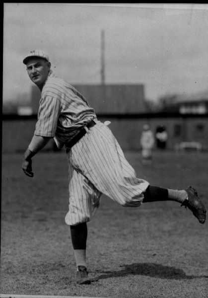 1919-23 circa Fred Toney New York Giants "The Sporting News" Original 3" x 4.25" Black And White Negative (The Sporting News Collection/MEARS Auction LOA)