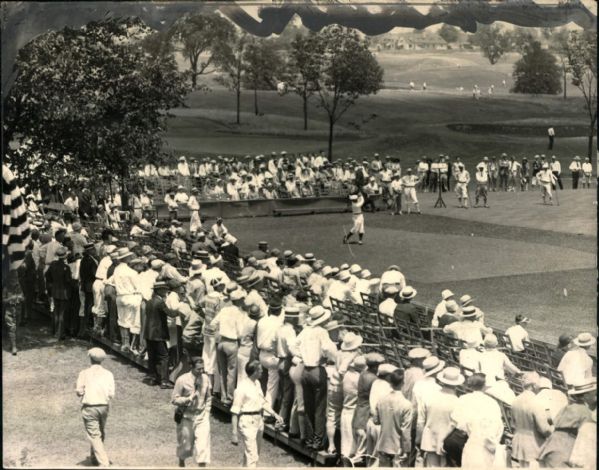 1926 Bobby Jones US Open Championship "The Sporting News Collection Archives" Original Photo (Sporting News Collection Hologram/MEARS Photo LOA)