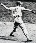 1933-43 Carl Hubbell New York Giants "The Sporting News" Original 2.5" x 3.5" Black And White Negative (The Sporting News Collection/MEARS Auction LOA) 