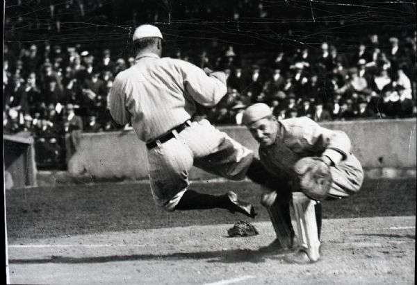 1920 Ty Cobb Detroit Tigers "The Sporting News" Original 3.25" x 4.5" Black And White Negative (The Sporting News Collection/MEARS Auction LOA) 