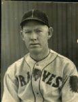 1932-35 Huck Betts Boston Braves "The Sporting News Collection Archives" Original 7.5" x 9.5" Photo (Sporting News Collection Hologram/MEARS Photo LOA)