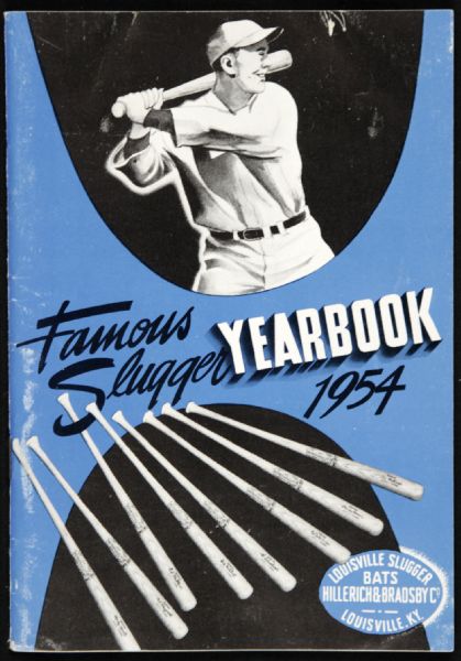1954 Famous Slugger Yearbook
