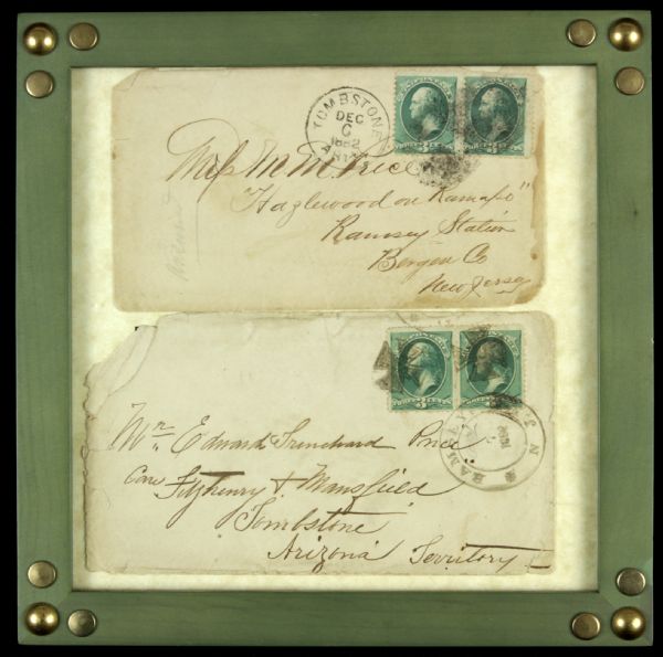 1882 Signed Letter & Envelope