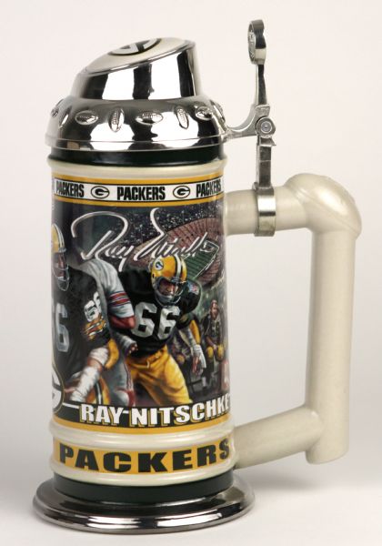 2003 Ray Nitschke Green Bay Packers Collector Stein
