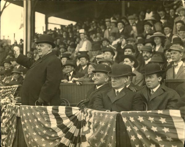 1890s circa Judge John E. McCall American Politician Charles Conlon "TSN Collection Archives" 8" x 10" Print (Sporting News Collection Hologram/MEARS Photo LOA)