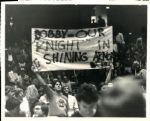 1976 Bobby Knight Indiana Hoosiers "The Sporting News Collection Archives" Original 8" x 10" Photo (Sporting News Collection Hologram/MEARS Photo LOA) - Lot of 2