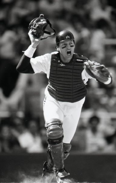 1989-93 Carlton Fisk Chicago White Sox "The Sporting News" Original 2.5" x 4" Black And White Negative (The Sporting News Collection/MEARS Auction LOA) 