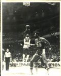 1982-83 Lakers vs. Sixers in NBA Finals - Jabbar Erving Malone The Sporting News Collection Archives Original 8 x 10 Photo (Sporting News Collection Hologram/MEARS Photo LOA) - Lot of 10