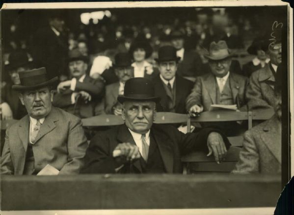 1912-25 circa Charles Ebbets Brooklyn Dodgers Owner "TSN Collection Archives" Original 5" x 7" Generation 1 Photo (Sporting News Collection Hologram/MEARS Photo LOA)