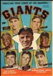1952 New York Giants Team of Destiny Comic Rare Showcasing 1951 Miracle Season Willie Mays Rookie Season