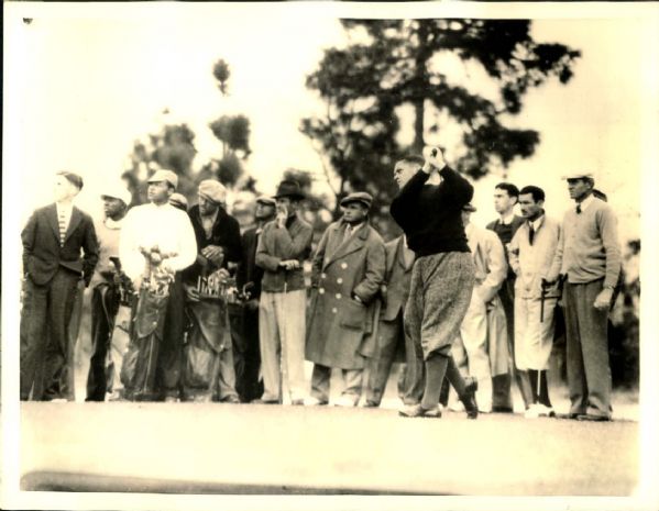 1930 Bobby Jones Lot #2 "The Sporting News Collection Archives" Original Photo (Sporting News Collection Hologram/MEARS Photo LOA)