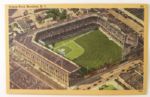 1955 Brooklyn Dodgers Team Card & 1950s Ebbets Field Postcard