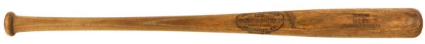 1961-64 Don Mossi H&B Louisville Slugger Professional Model Game Used Bat - MEARS A7