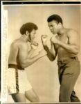 1971 Muhammad Ali Jimmy Ellis "The Chicago Sun-Times Collection Archives" Original Photo (Chicago Sun-Times Hologram/MEARS Photo LOA)