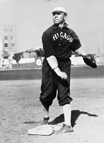 1904-09 George Davis Chicago White Sox "The Sporting News" Original 3" x 4.25" Black And White Negative (The Sporting News Collection/MEARS Auction LOA) 