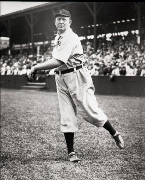 1909-11 Cy Young Cleveland Naps "The Sporting News" Original 3.25" x 4" Black And White Negative (The Sporting News Collection/MEARS Auction LOA) 