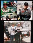 1990s to 2000s NASCAR Original 11 x 14 Signed Photos With Dale Earnhardt Jr. 