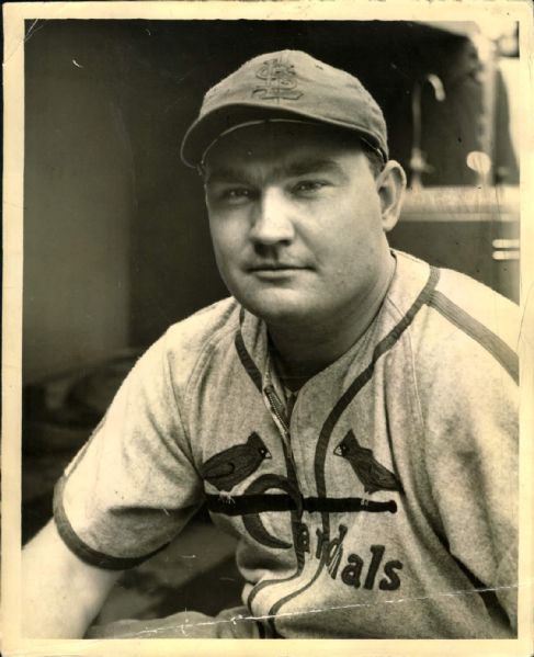 1940-41 Johnny Mize St. Louis Cardinals "The Sporting News Collection Archives" Original Photo (Sporting News Collection Hologram/MEARS Photo LOA)