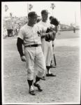 1960s Depiction of Mickey Mantle New York Yankees 11" x 14" Arthur Rickerby Studio Print