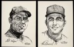 1969 New York Mets A Portfolio of Stars 9 x 12 Prints - Complete set of 20 with Folder -